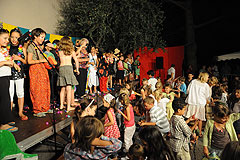 Spectacle des écoles, à Biot en 2009