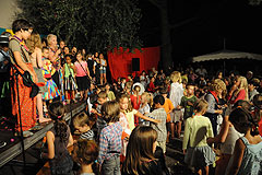 Spectacle des écoles, à Biot en 2009