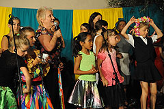 Spectacle des écoles, à Biot en 2009