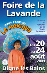 Foire de la lavande à Digne les Bains en 2009