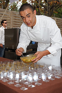 Michael Fulci du restaurant les Terraillers à Biot