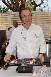 Serge Gouloumes du restaurant Le Mas Candille à Mougins