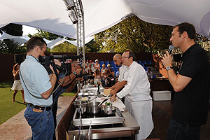 Serge Gouloumes du restaurant Le Mas Candille à Mougins