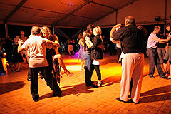 Milonga lors du festival “Menton, Ma ville est Tango” 2008