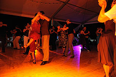 Milonga lors du festival “Menton, Ma ville est Tango” 2008