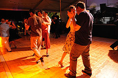 Milonga lors du festival “Menton, Ma ville est Tango” 2008