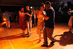 Milonga lors du festival “Menton, Ma ville est Tango” 2008