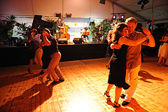 Milonga lors du festival “Menton, Ma ville est Tango” 2008