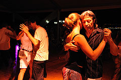 Milonga lors du festival “Menton, Ma ville est Tango” 2008