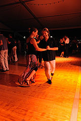 Milonga lors du festival “Menton, Ma ville est Tango” 2008