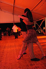 Milonga lors du festival “Menton, Ma ville est Tango” 2008