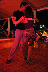 Milonga lors du festival “Menton, Ma ville est Tango” 2008