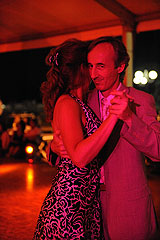 Milonga lors du festival “Menton, Ma ville est Tango” 2008