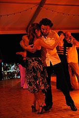 Milonga lors du festival “Menton, Ma ville est Tango” 2008