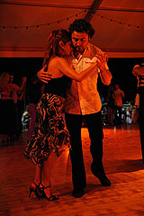 Milonga lors du festival “Menton, Ma ville est Tango” 2008