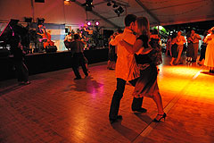 Milonga lors du festival “Menton, Ma ville est Tango” 2008