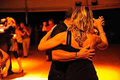 Milonga lors du festival “Menton, Ma ville est Tango” 2008