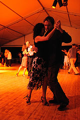Milonga lors du festival “Menton, Ma ville est Tango” 2008