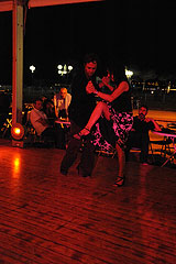 Milonga lors du festival “Menton, Ma ville est Tango” 2008