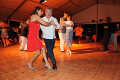 Milonga lors du festival “Menton, Ma ville est Tango” 2008