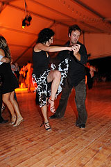 Milonga lors du festival “Menton, Ma ville est Tango” 2008