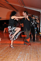 Milonga lors du festival “Menton, Ma ville est Tango” 2008