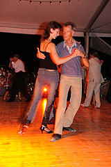 Milonga lors du festival “Menton, Ma ville est Tango” 2008