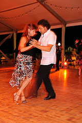 Milonga lors du festival “Menton, Ma ville est Tango” 2008