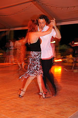 Milonga lors du festival “Menton, Ma ville est Tango” 2008