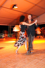 Milonga lors du festival “Menton, Ma ville est Tango” 2008