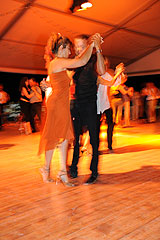 Milonga lors du festival “Menton, Ma ville est Tango” 2008