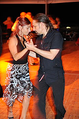 Milonga lors du festival “Menton, Ma ville est Tango” 2008