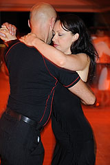 Milonga lors du festival “Menton, Ma ville est Tango” 2008