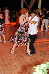 Milonga lors du festival “Menton, Ma ville est Tango” 2008