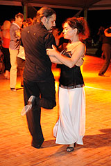 Milonga lors du festival “Menton, Ma ville est Tango” 2008