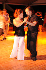 Milonga lors du festival “Menton, Ma ville est Tango” 2008