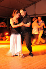 Milonga lors du festival “Menton, Ma ville est Tango” 2008