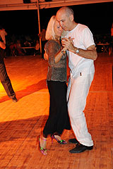 Milonga lors du festival “Menton, Ma ville est Tango” 2008