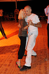 Milonga lors du festival “Menton, Ma ville est Tango” 2008