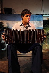 Orchestre Tipica Cerda Negra à Menton en 2008