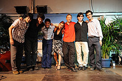 Orchestre Tipica Cerda Negra à Menton en 2008