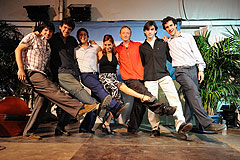 Orchestre Tipica Cerda Negra à Menton en 2008