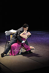 Spectacle “Abrazame Tango” lors du festival “Menton, Ma ville est Tango” 2008