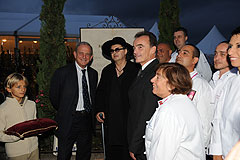 Cérémonie de clôture des Étoiles de Mougins 2008