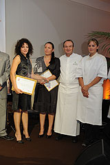 Diner de gala au Moulin de Mougins lors des Étoiles de Mougins 2008