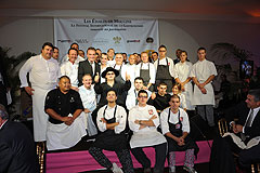 Diner de gala au Moulin de Mougins lors des Étoiles de Mougins 2008