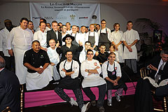 Diner de gala au Moulin de Mougins lors des Étoiles de Mougins 2008