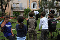 Sculpture sur Glace aux Etoiles de Mougins 2008