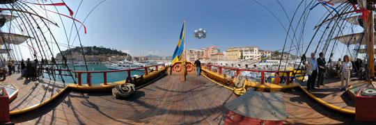 Le Götheborg dans le port de Nice