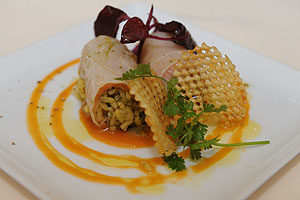 Michel Devillers, chef du restaurant L’âne Rouge à Nice